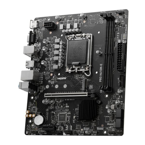 MSI H610M-S PRO Intel LGA1700 M-ATX Motherboard - Image 4