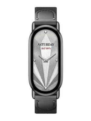 Xiaomi Smart Band 10 Knitted Silk Strap - Ebony Black