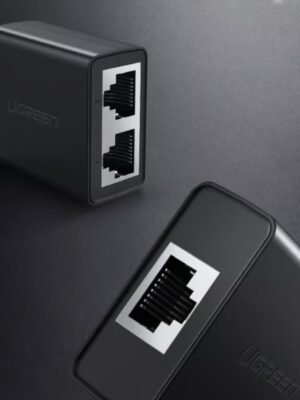 UGREEN RJ45 Splitter Adapter 2 Pack (Black)
