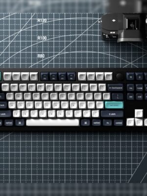Keychron Q3 Max QMK/VIA 80% Wireless Custom Mechanical Keyboard (Banana Switch) - Carbon Black