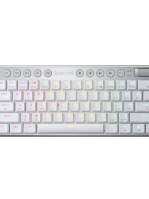 Redragon K632 HORUS Mini 60% RGB Wired Gaming Keyboard – White