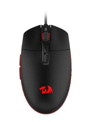 Redragon M719 INVADER RGB 10000 DPI Wired Optical Gaming Mouse - Black