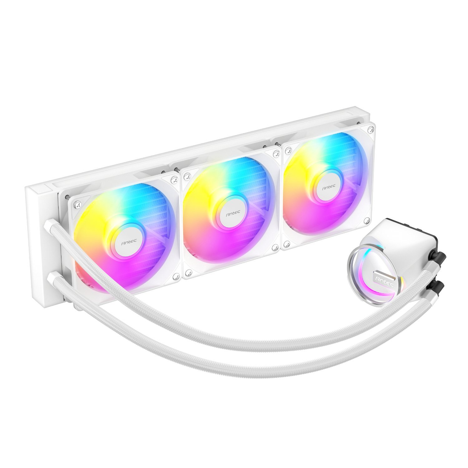 Antec Skeleton 360 ARGB CPU Liquid Cooler White - Image 2