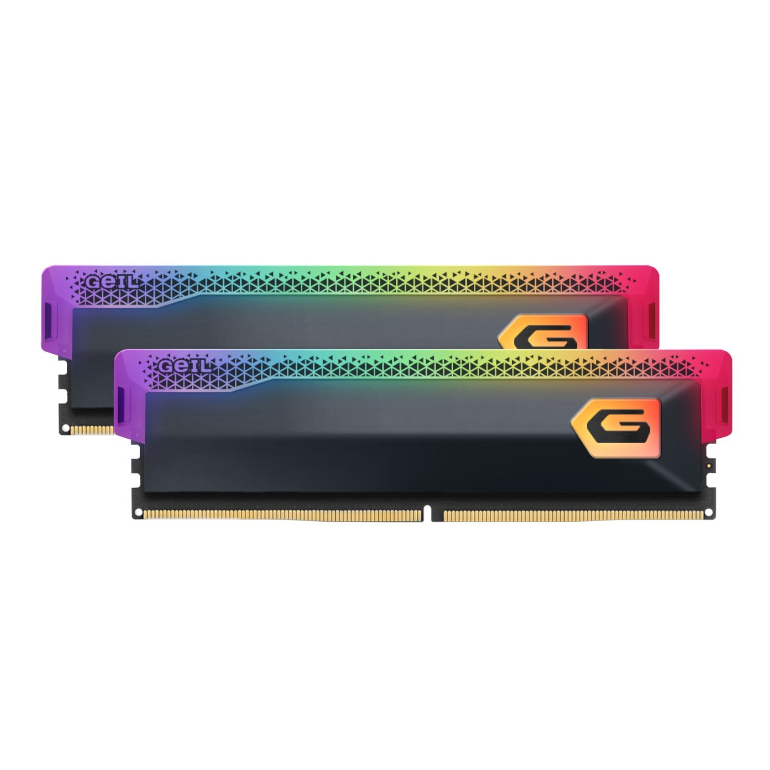 Geil Orion V RGB 32GB 6000MHz DDR5 Desktop Gaming Memory Kit (2 x 16GB) – Grey - Image 2