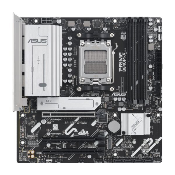 Asus PRIME H840M-A-CSM AM5 Micro ATX Motherboard - Image 2