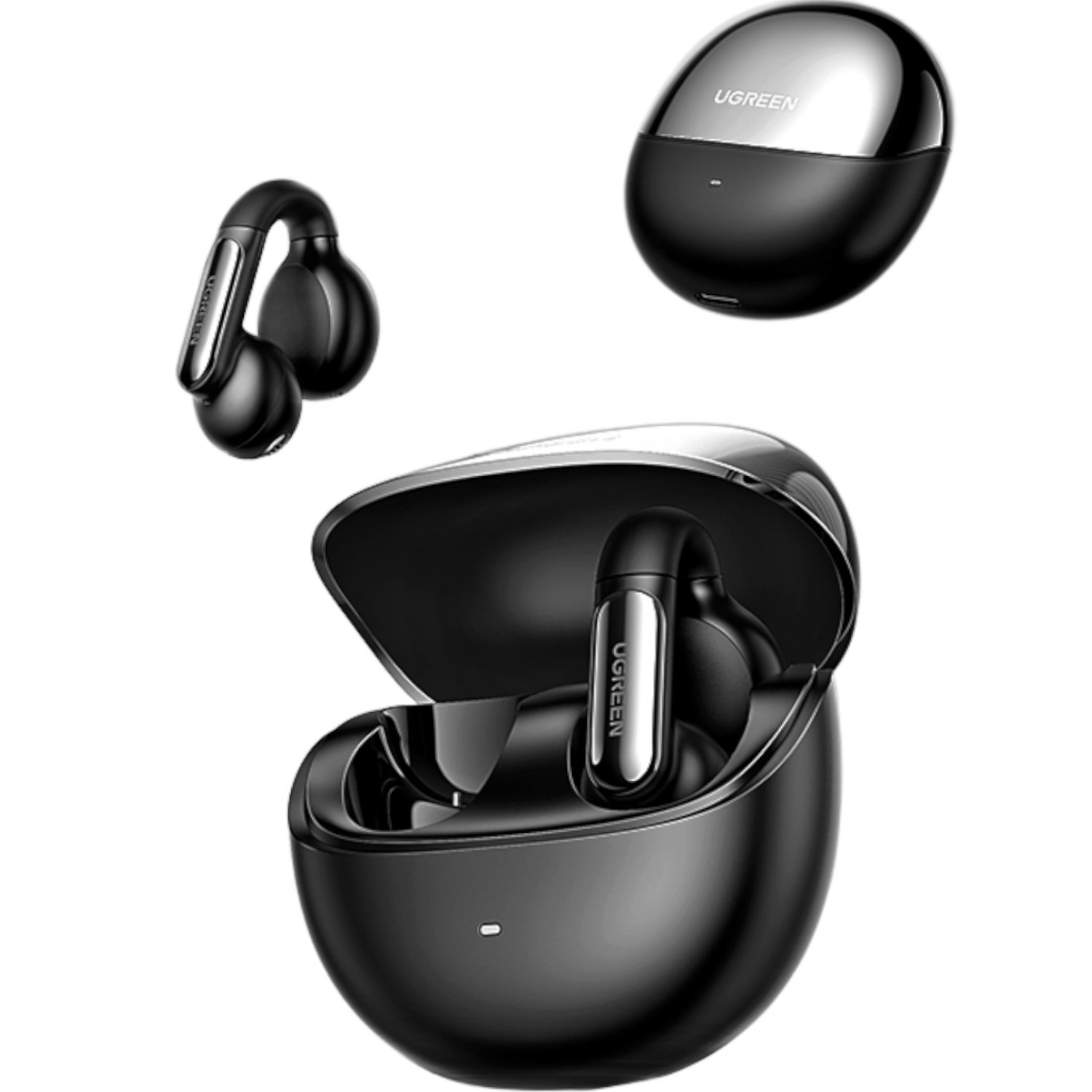UGreen HiTune S5 Open-Ear TWS Earbuds–Black - Image 2