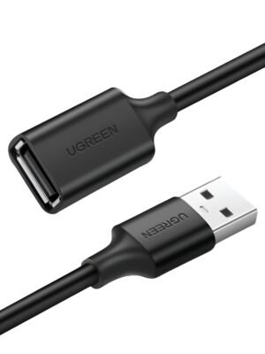 Ugreen USB 2.0 Extension Cable – A Male to Female, 480Mbps Data Transfer – 2M