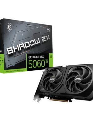 MSI GeForce RTX 5060 Ti SHADOW 2X OC PLUS GDDR7 16GB Graphics Card