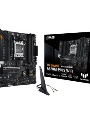 Asus TUF Gaming A620M-PLUS AM5 WIFI M-ATX Motherboard