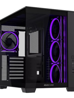 Asus A32 PLUS ARGB ATX Gaming Chassis – Black