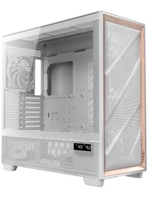Antec FLUX PRO E-ATX Full Tower Gaming Chassis – White
