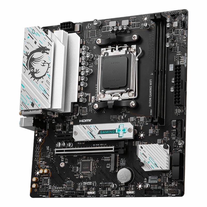 MSI B650M GAMING WIFI AMD AM5 mATX Gaming Motherboard - Image 3