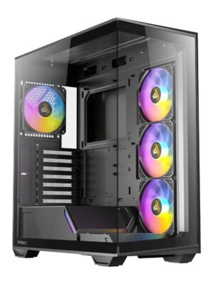 Antec C3 ARGB ATX | Micro-ATX | ITX ARGB Mid-Tower Gaming Chassis - Black