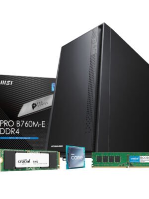 PCBuilder Intel i7-12700 HOME MASTER Windows 11 Desktop PC