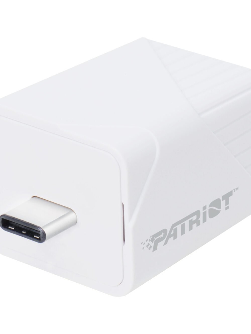 Patriot iLuxe Cube 128GB Type-C Smart Backup Solution - White