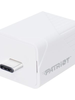 Patriot iLuxe Cube 128GB Type-C Smart Backup Solution - White