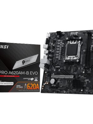 MSI PRO A620AM-B EVO AM5 M-ATX Motherboard