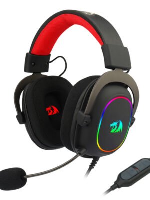REDRAGON Over-Ear ZEUS-X USB RGB Gaming Headset - Black