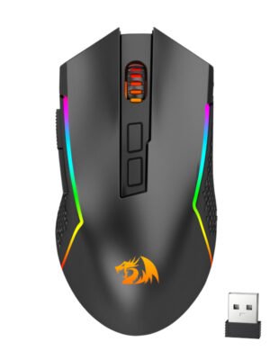REDRAGON Trident Pro 8000DPI RGB Gaming Mouse - Black