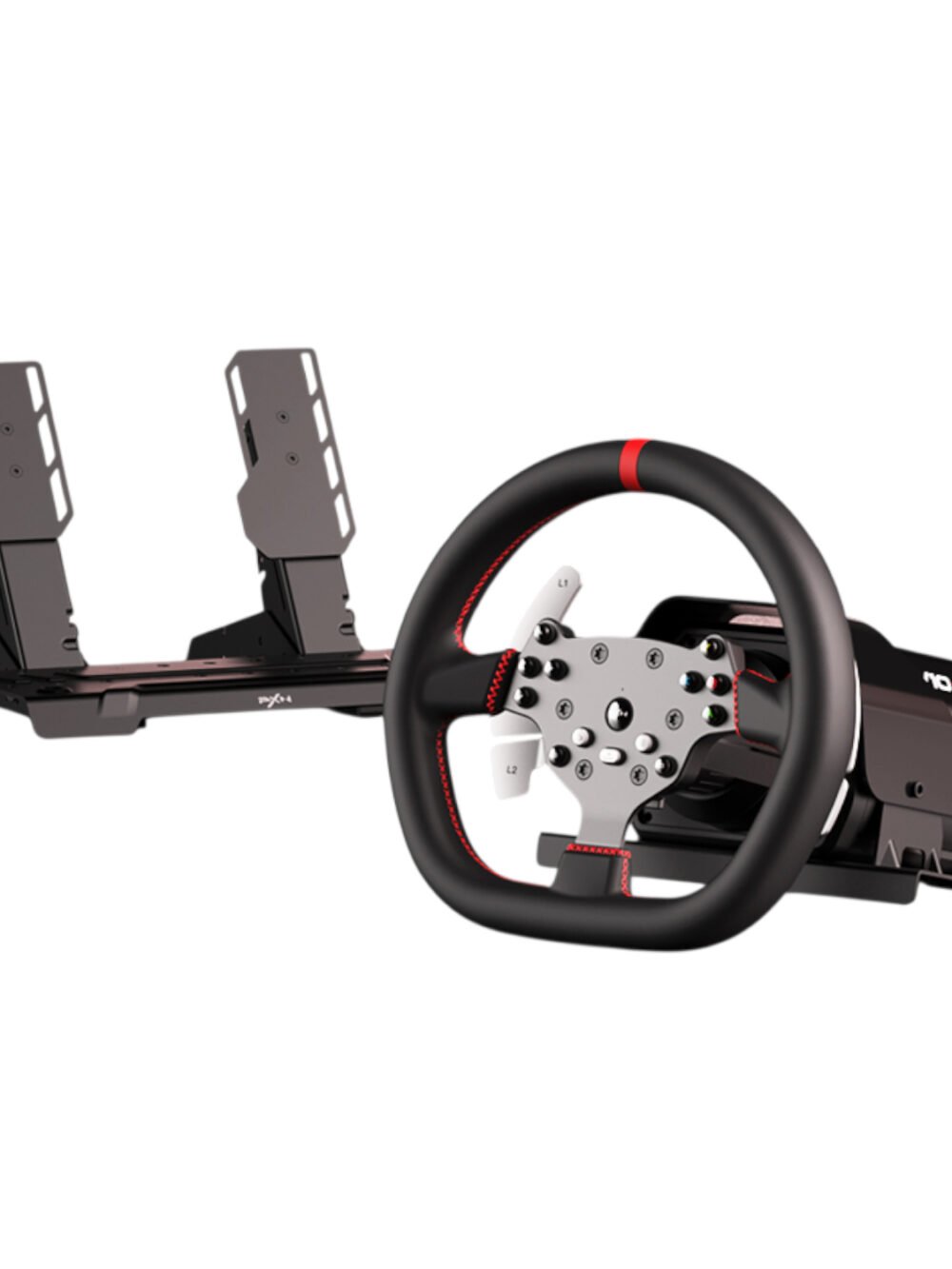 PXN V10 Ultra 270/900° 3.2nm Direct Drive USB Steering Wheel with Hall Effect Dual Pedals