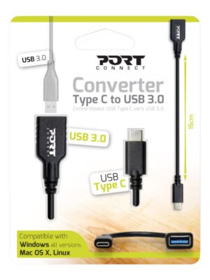 Port Type-C to USB3.0 15cm Adapter
