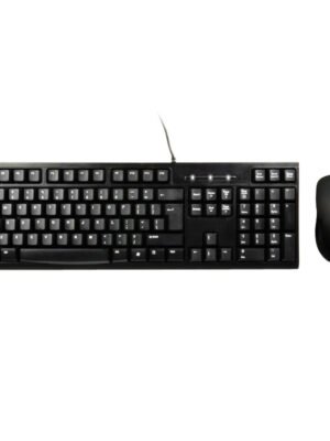 Port Design COMBO Wired Mouse + Keyboard - Black