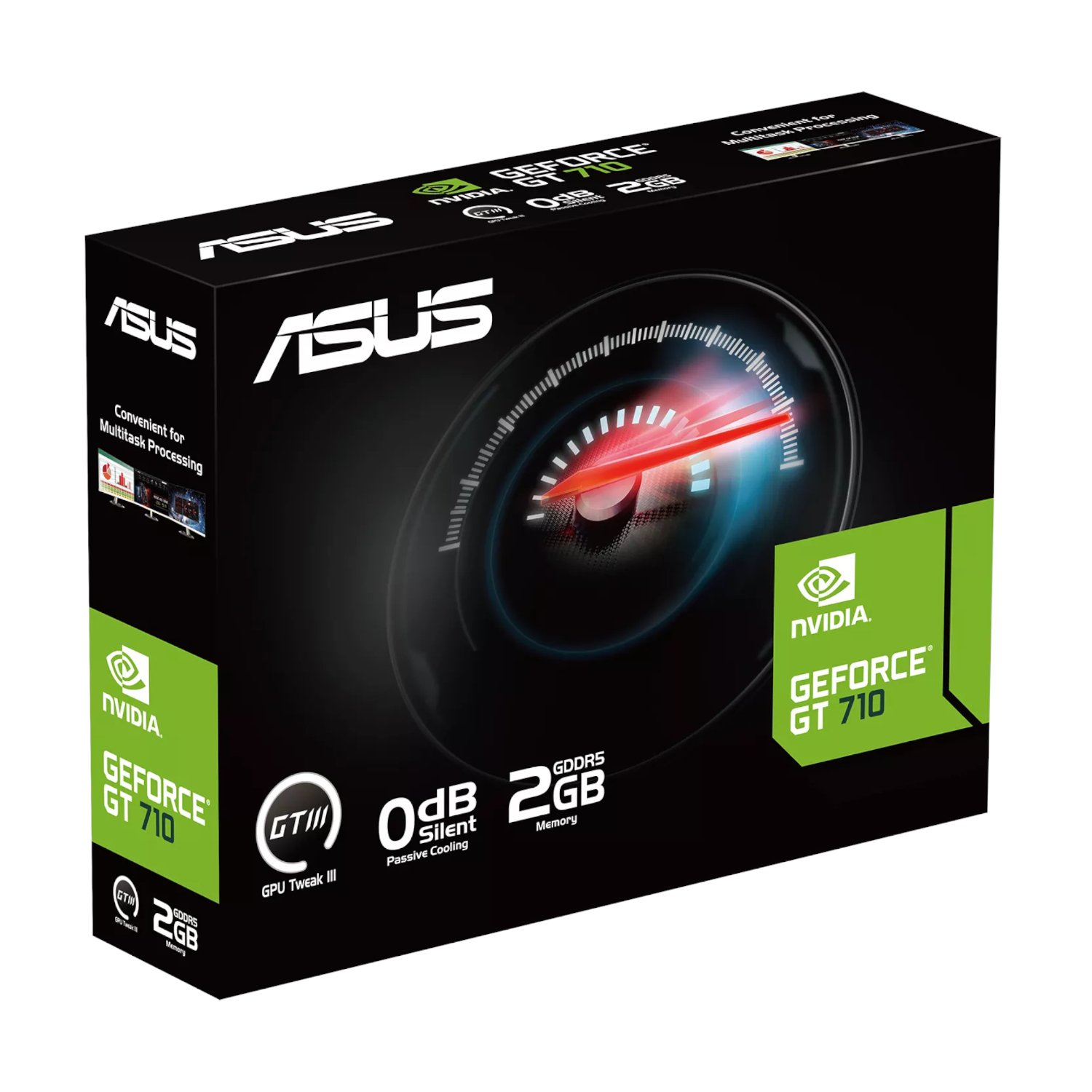 Asus GeForce GT 710 2GB GDDR5 EVO Graphics Card - Image 5