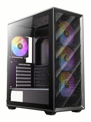 Antec AX85 ATX ARGB Mid-Tower Gaming Chassis - Black