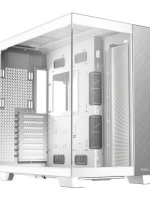 Antec C8 Aluminium White E-ATX Dual Chamber Gaming Chassis - White