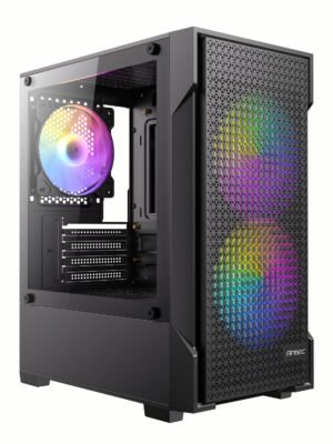 Antec VX100M ARGB Micro-ATX Mini Tower Gaming Chassis