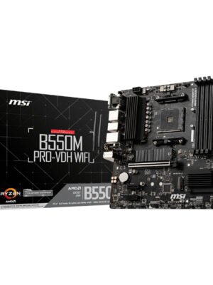 MSI B550M PRO-VDH WIFI AMD AM4 MATX Gaming Motherboard