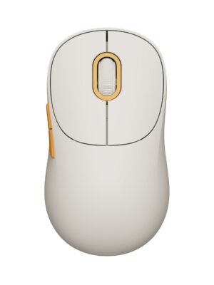 Xiaomi Wireless Mouse 3, Dual-Mode Bluetooth, 1200DPI Sensor - Off-White