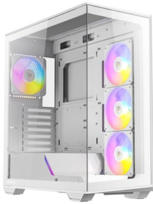 Antec C3 ARGB ATX | Micro-ATX | ITX ARGB Mid-Tower Gaming Chassis – White