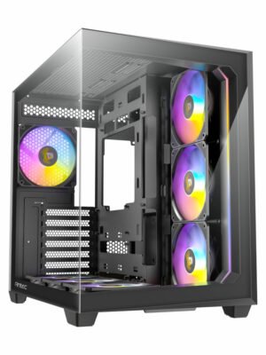 Antec C5 ARGB ATX DUAL Mid Tower Gaming Chassis – Black