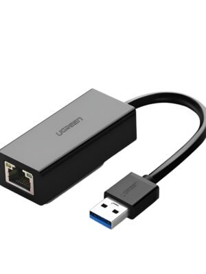 UGREEN CM111 USB3.0 to RJ5 Gigabit Ethernet Adapter - Black