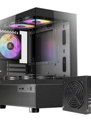 Antec CX200M Elite Gaming Chassis and Atom B650 Power Supply Expert Combo