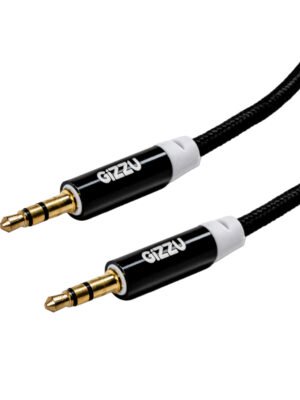 Gizzu 3.5mm AUX Cable 2m - Black