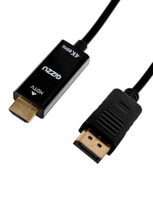 Gizzu 4K60Hz DisplayPort to HDMI Cable 1.5m