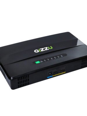 GIZZU 60W 65Wh 17600mAh Mini POE DC UPS Lithium - Black