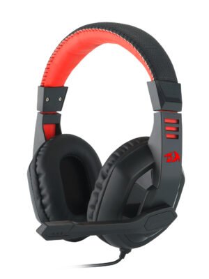 REDRAGON Over-Ear ARES Aux Gaming Headset - Black