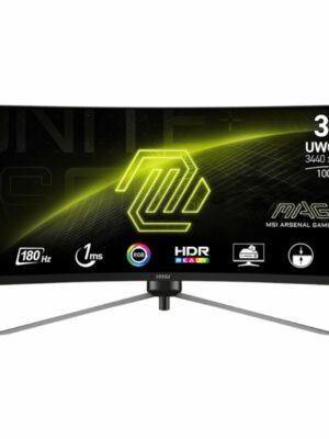 MSI MAG345CQR 34" Curved Gaming Monitor 3440x1440 (UWQHD) VA 1ms 180Hz