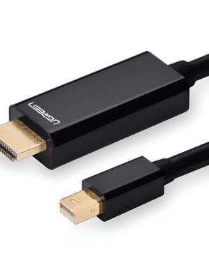 UGREEN Mini DisplayPort Male to 4K@30Hz HDMI Cable 1.5m - Black