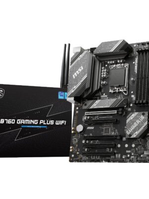 MSI B760 GAMING PLUS WIFI DDR5 LGA1700 ATX Motherboard