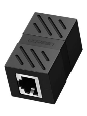 UGREEN RJ45 1Gbps Ethernet Cable Extender Adapter - Black