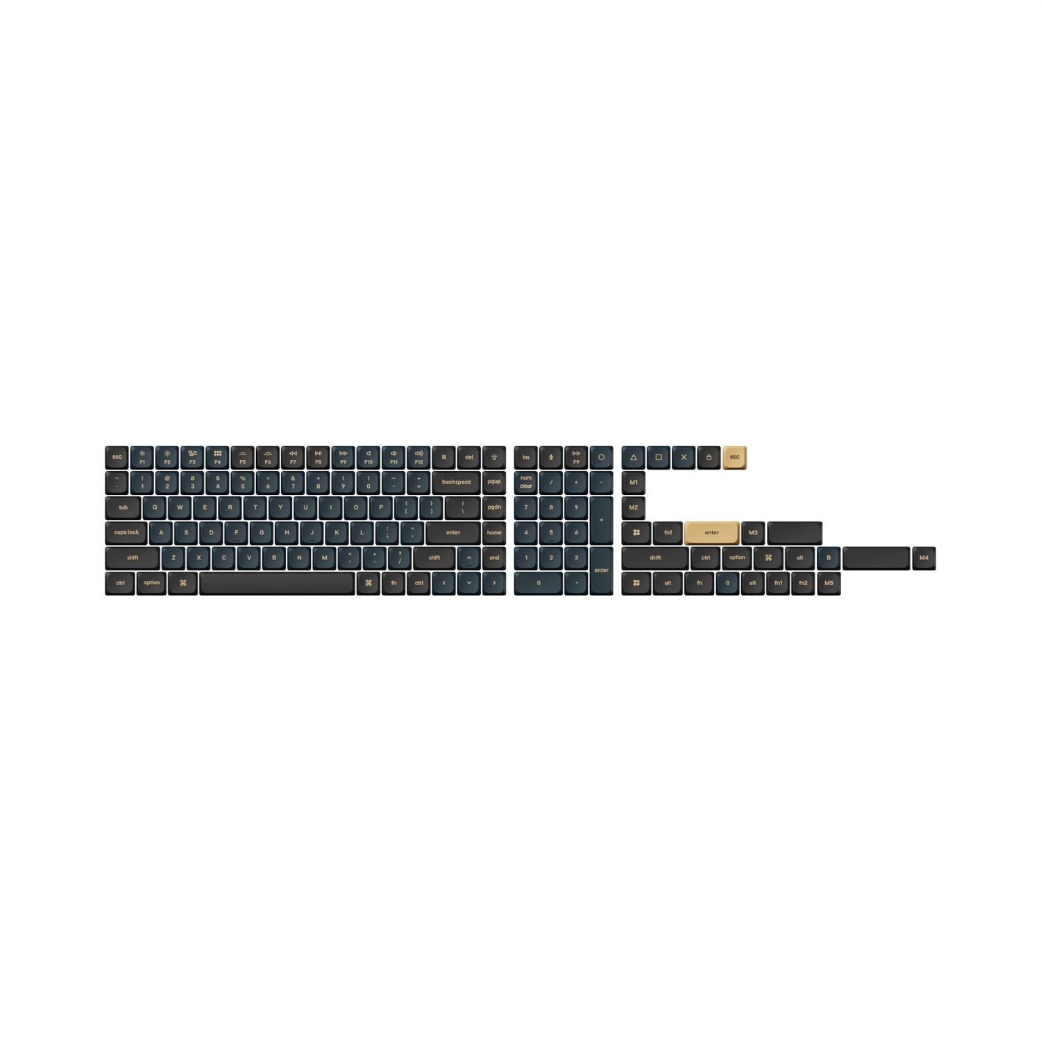 Keychron PBT LSA Knight Keycap Set V2 - Low Profile - Image 3