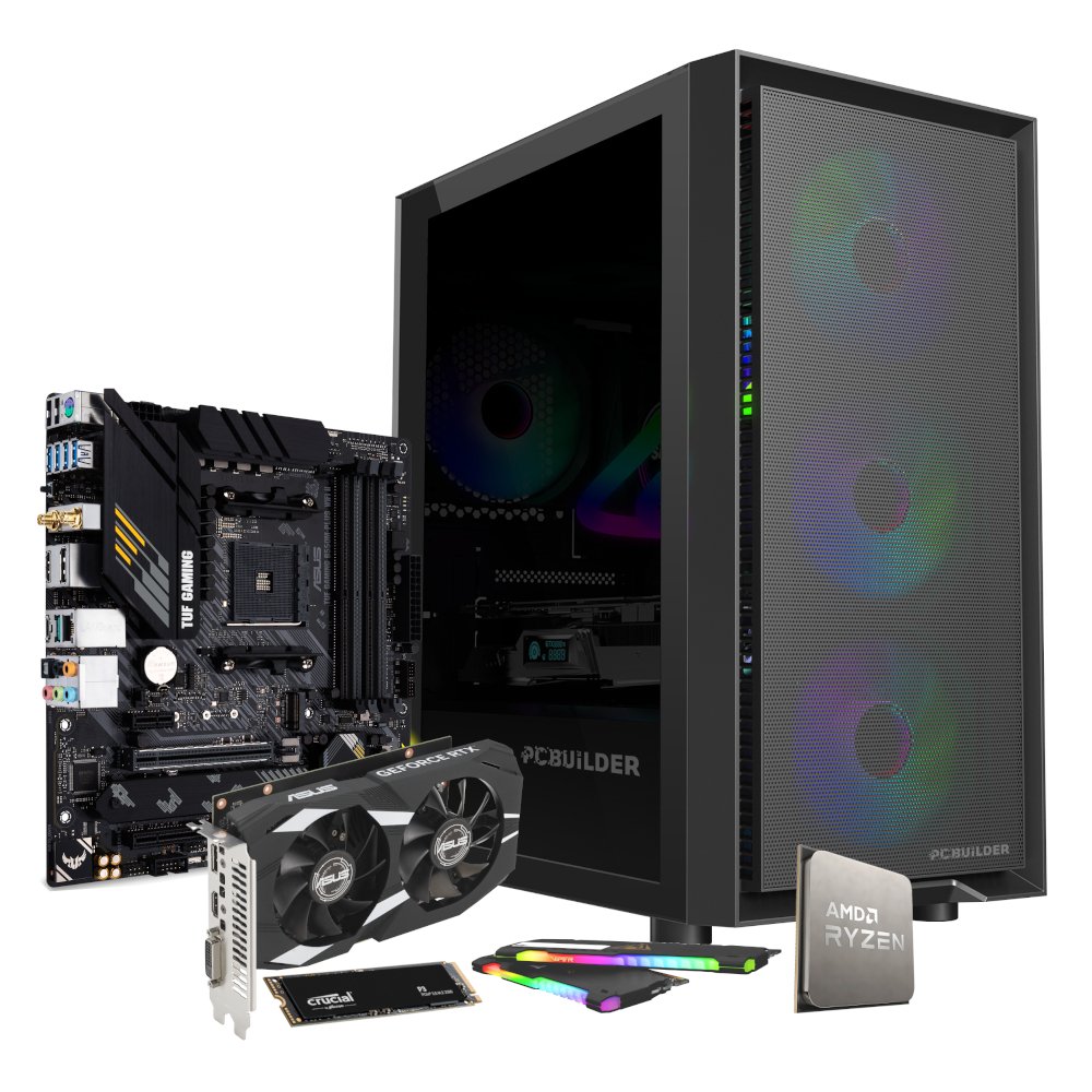 PCBuilder Ryzen 5 5600XT SENTINEL Windows 11 Gaming PC - Image 19