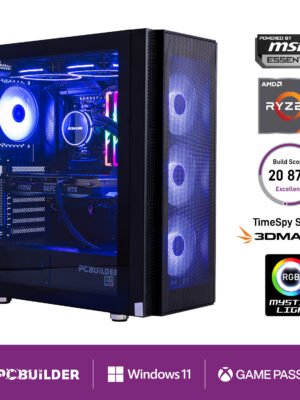 PCBuilder Ryzen 7 9700X TACTICIAN Windows 11 Gaming PC