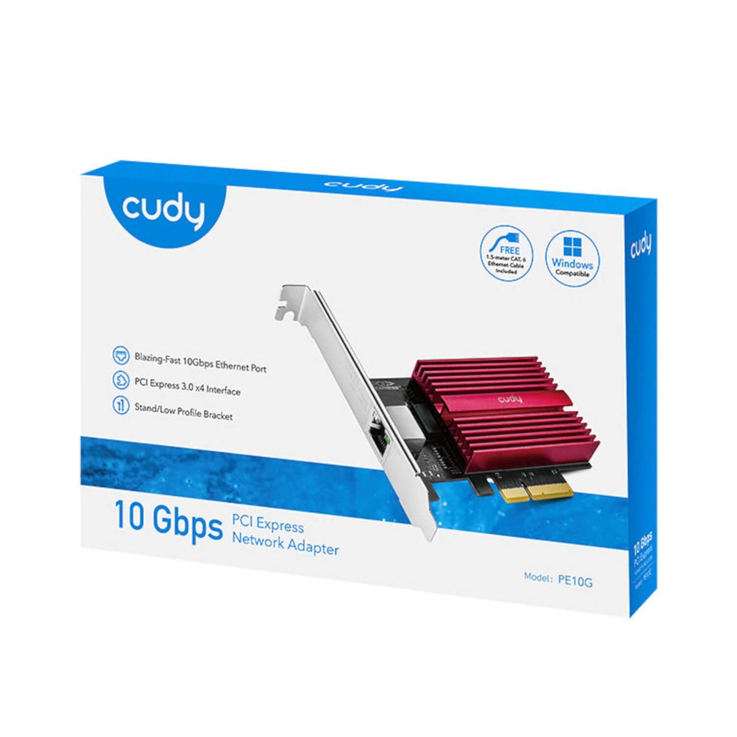 Cudy PE10G Network Adapter - 10Gbps, PCI Express - Image 4