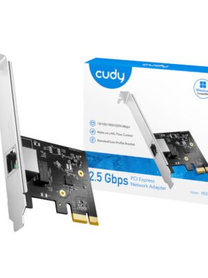 Cudy 2.5Gbps PCI-E Ethernet Adapter