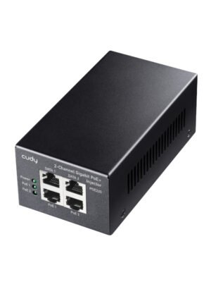 Cudy 2-Channel 30W Gigabit PoE+ Injector